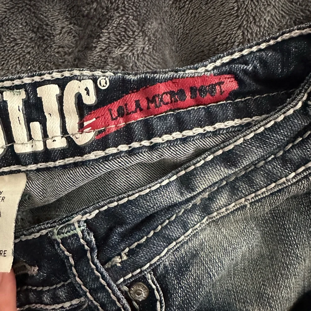 Hydraulic Faded Blue Skinny Jeans - Picture 6 of 7